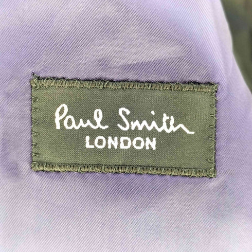 ポールスミスロンドン Paul Smith LONDON ドット柄 ウール テーラードジャケット スラックス スーツ セットアップ メンズ M