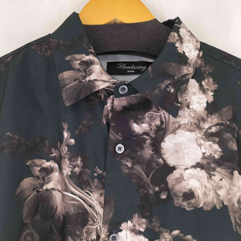 アンリラクシング unrelaxing 花柄 L/S シャツ メンズ FREE