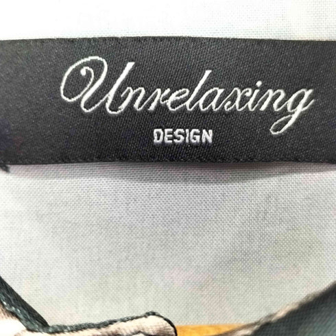 アンリラクシング unrelaxing 花柄 L/S シャツ メンズ FREE