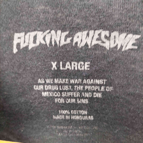 ファッキンオーサム FUCKING AWESOME バックプリントTシャツ メンズ JPN:XL