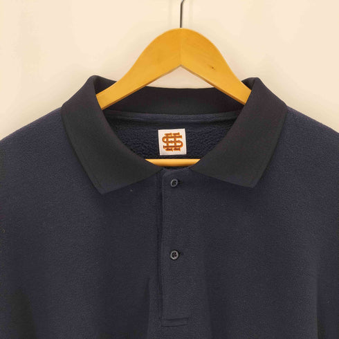 シーシー SEE SEE BIG LS POLO フリースポロシャツ メンズ XXXXL
