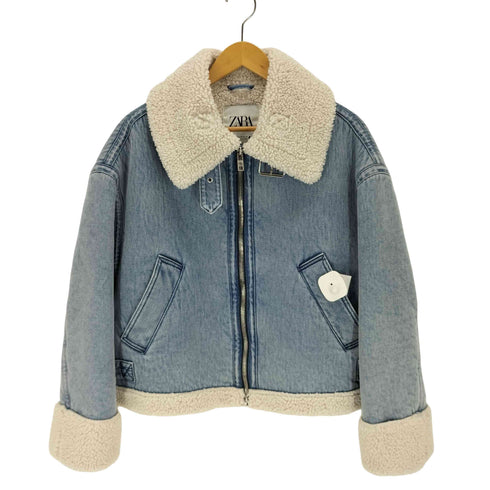 ザラ ZARA ボアデニムジャケット レディース XS