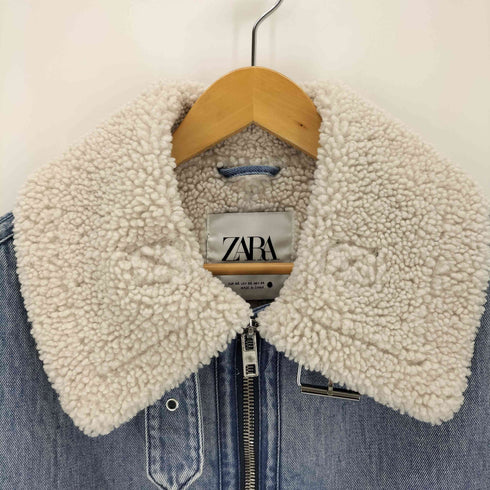 ザラ ZARA ボアデニムジャケット レディース XS