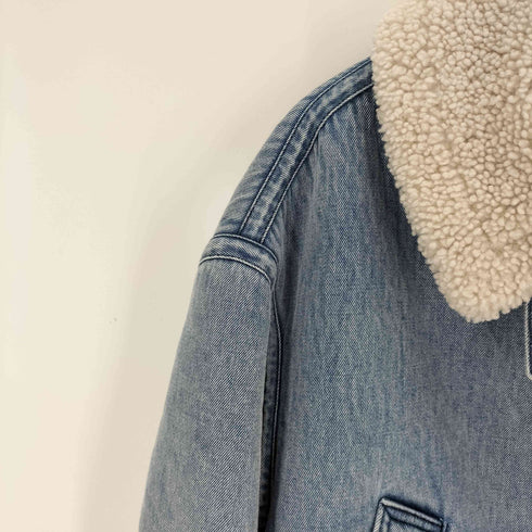 ザラ ZARA ボアデニムジャケット レディース XS