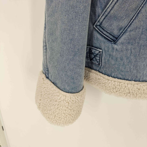ザラ ZARA ボアデニムジャケット レディース XS
