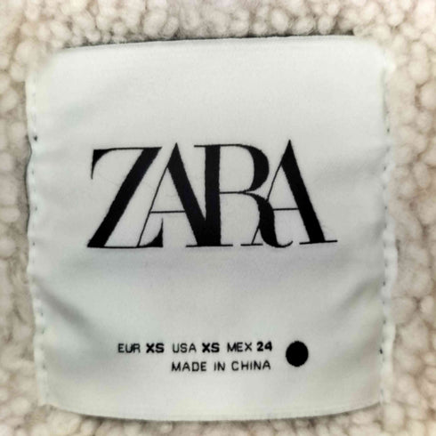 ザラ ZARA ボアデニムジャケット レディース XS