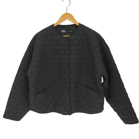 ザラ ZARA ハートキルティング ジャケット レディース L