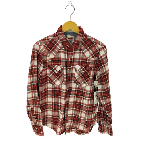 リーバイス Levis フランネルツイルウエスタンシャツ メンズ JPN:XS