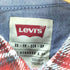リーバイス Levis フランネルツイルウエスタンシャツ メンズ JPN:XS