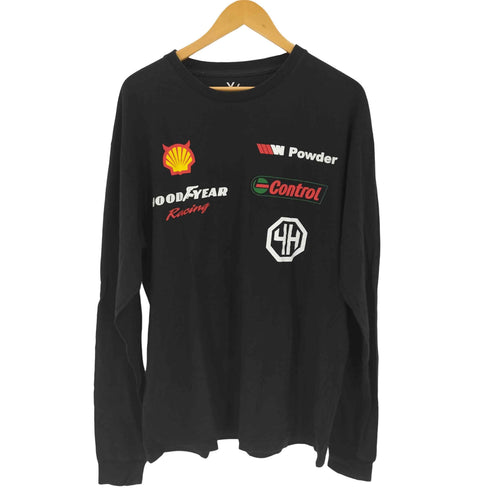 YOUNG&HUNGRY レーシングプリント クルーネックTシャツ メンズ JPN:L