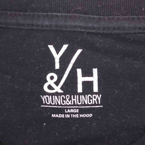 YOUNG&HUNGRY レーシングプリント クルーネックTシャツ メンズ JPN:L