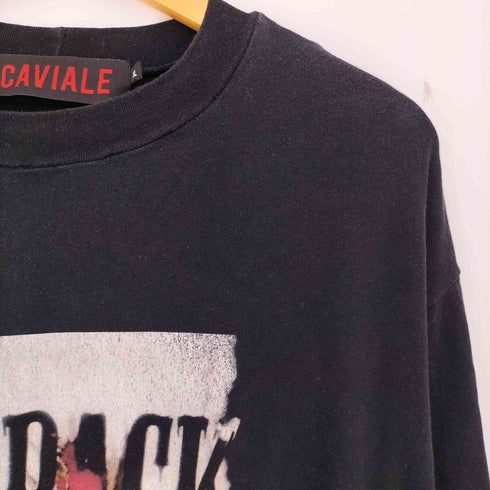 CAVIALE 別注 IM BACK 裾ジップ ナンバリング半袖カットソー メンズ XL
