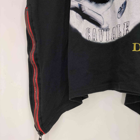 CAVIALE 別注 IM BACK 裾ジップ ナンバリング半袖カットソー メンズ XL