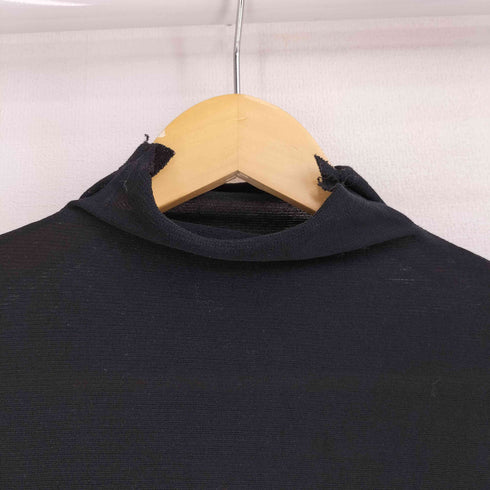 ハートイッセイミヤケ Haat ISSEY MIYAKE ハイネック シアー S/S カットソー レディース JPN:2