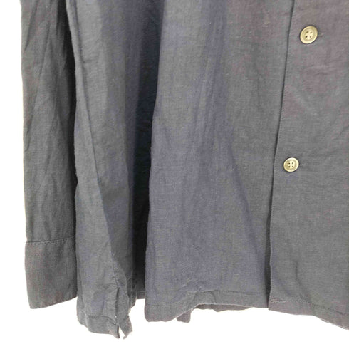 シンプリシテェ SIMPLICITE 25ss 【European Flax / ヨーロピアンフラックス】リネンレーヨン フレンチフロントシャツ メンズ M