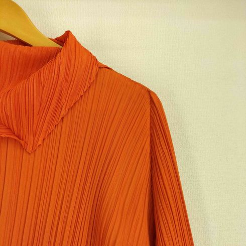 プリーツプリーズイッセイミヤケ PLEATS PLEASE ISSEY MIYAKE ハイネック プリーツ L/S カットソー レディース JPN:3
