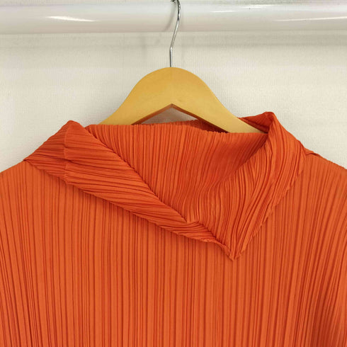 プリーツプリーズイッセイミヤケ PLEATS PLEASE ISSEY MIYAKE ハイネック プリーツ L/S カットソー レディース JPN:3
