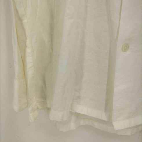 シンプリシテェ SIMPLICITE 25ss 【European Flax / ヨーロピアンフラックス】リネンレーヨン フレンチフロントシャツ メンズ M