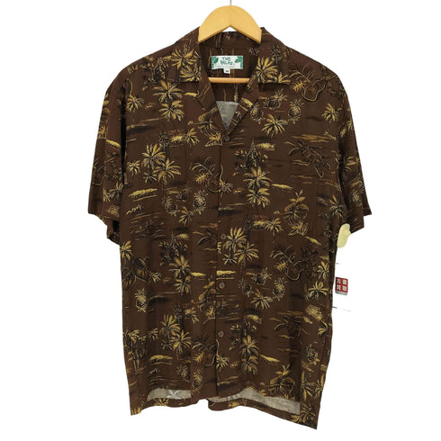トゥーパームス TWO PALMS 24ss レーヨンハワイアンシャツ GOLDEN VINTAGE メンズ M
