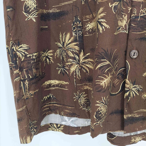 トゥーパームス TWO PALMS 24ss レーヨンハワイアンシャツ GOLDEN VINTAGE メンズ M