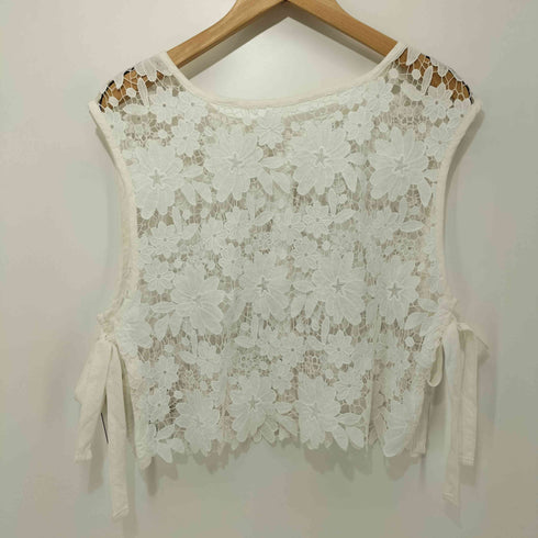 フリークスストア FREAKS STORE 23SS フラワーレースリボンベスト レディース FREE