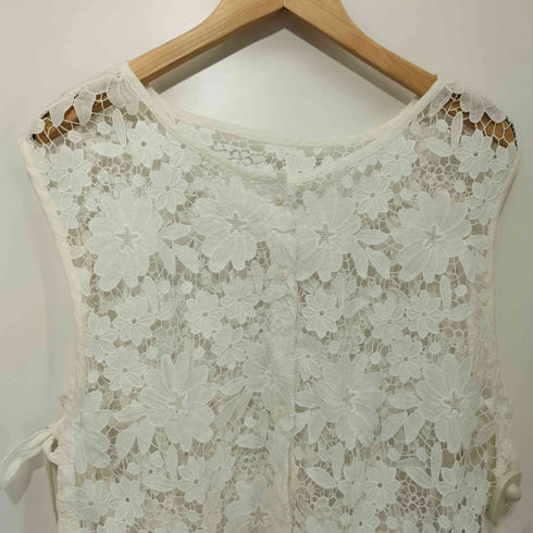 フリークスストア FREAKS STORE 23SS フラワーレースリボンベスト レディース FREE