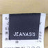 ジーナシス JEANASIS フロントZIPシャーリングワンピース レディース FREE