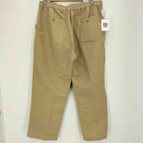 キューバベラ CUBAVERA リネンレーヨン センタープレスイージーパンツ メンズ L/G