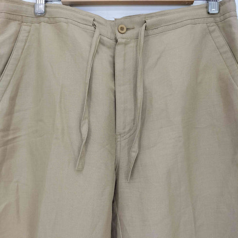 キューバベラ CUBAVERA リネンレーヨン センタープレスイージーパンツ メンズ L/G