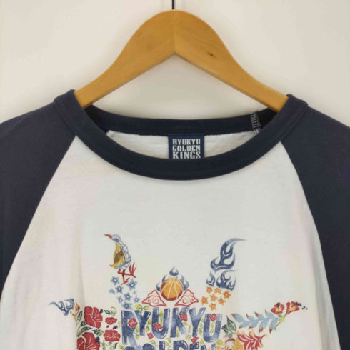 RYUKYU GOLDEN KINGS ラグランTシャツ メンズ XL