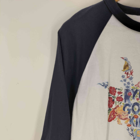 RYUKYU GOLDEN KINGS ラグランTシャツ メンズ XL