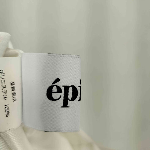 エピヌ epine メッシュ加工 ワイドパンツ レディース