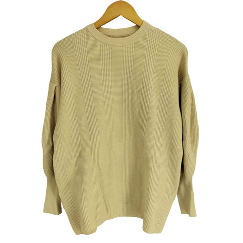 アメリヴィンテージ Ameri VINTAGE WAFFLE LIKE PUFF SLEEVE KNIT レディース FREE