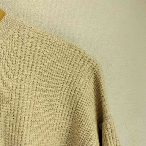 アメリヴィンテージ Ameri VINTAGE WAFFLE LIKE PUFF SLEEVE KNIT レディース FREE