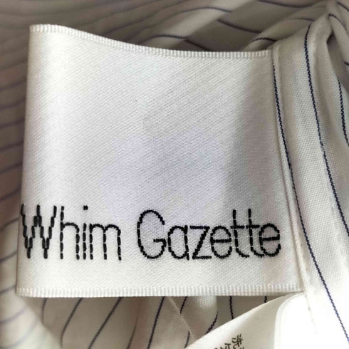 ウィムガゼット Whim Gazette ストール付ストライプ柄ブラウス レディース FREE