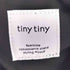 tiny tiny TTギャザーリボントート レディース
