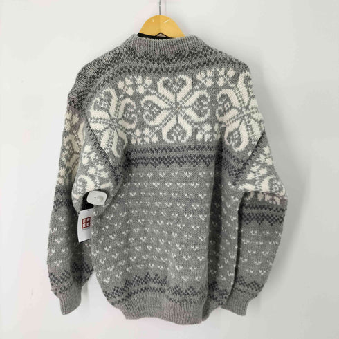 ノルウェイ製 バーズアイ ハンドニット デッドストック メンズ import:XL