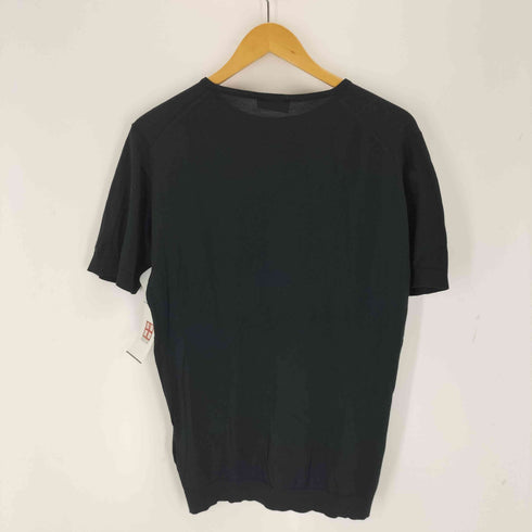 ジョンスメドレー JOHN SMEDLEY イギリス製 コットン半袖ニット メンズ import:M