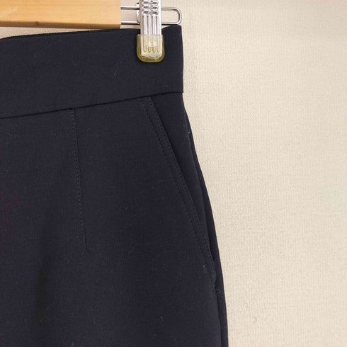 ベイジ BEIGE ポリウール ボタンフライ テーパードパンツ レディース JPN:2