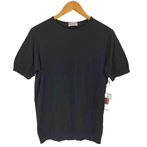 ジョンスメドレー JOHN SMEDLEY イギリス製 コットン半袖ニット メンズ import:M