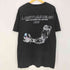 両面グラフィックプリント ダメージ加工 半袖Tシャツ メンズ L
