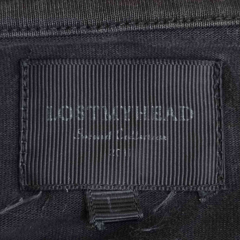 両面グラフィックプリント ダメージ加工 半袖Tシャツ メンズ L
