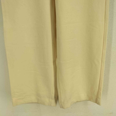 トゥモローランドマカフィー tomorrowland macphee ウールフラノ ストレートカーゴパンツ レディース JPN:34