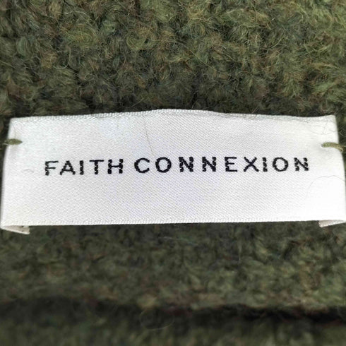 フェイスコネクション FAITH CONNEXION モヘア混 アクリルオーバーサイズニット メンズ import:XS