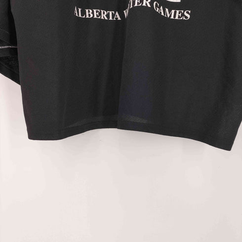 シーシーエム CCM アルバータ州 アイスホッケー 統括団体 プリント Vネック ゲーム シャツ Tシャツ メンズ