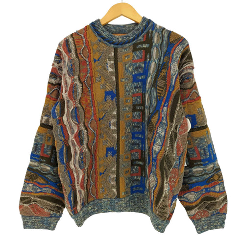 コルシーニ corsini ウールナイロン 3D ニット メンズ import:L