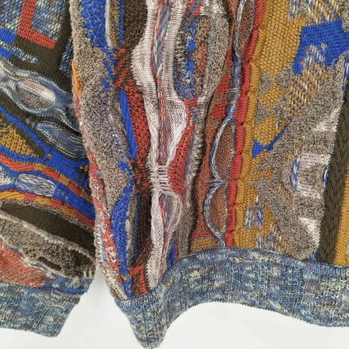 コルシーニ corsini ウールナイロン 3D ニット メンズ import:L