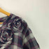 ズッカ ZUCCa フラワー デザイン タータンチェック プルオーバー S/S ブラウス レディース JPN:M