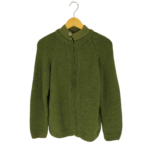 50S~60S 片爪 LENZIP ウール メランジ ジップニットジャケット メンズ