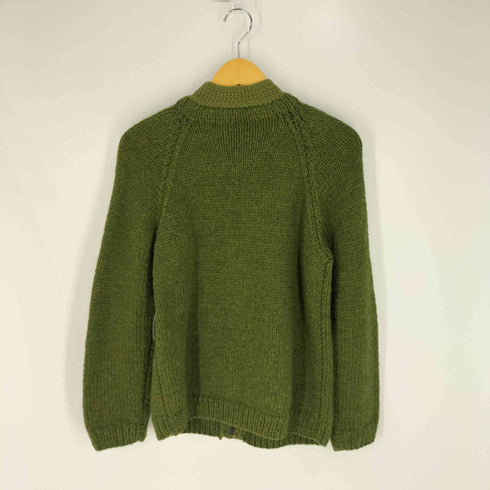 50S~60S 片爪 LENZIP ウール メランジ ジップニットジャケット メンズ